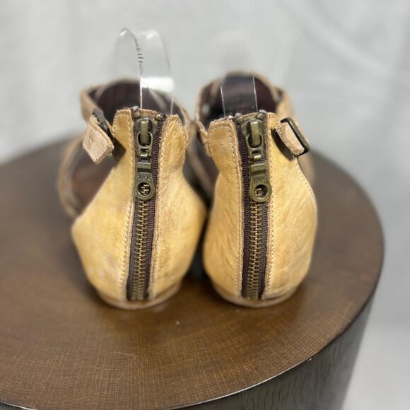 Roan Leather Gladiator Sandals in Tan - Size 9 - Picture 3 of 6